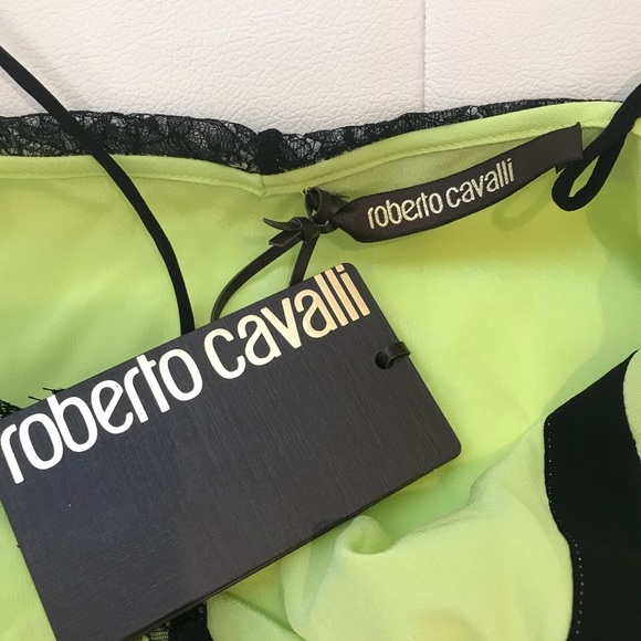 ROBERTO CAVALLI Lace Camisole Sz 42 - Picture 4 of 6